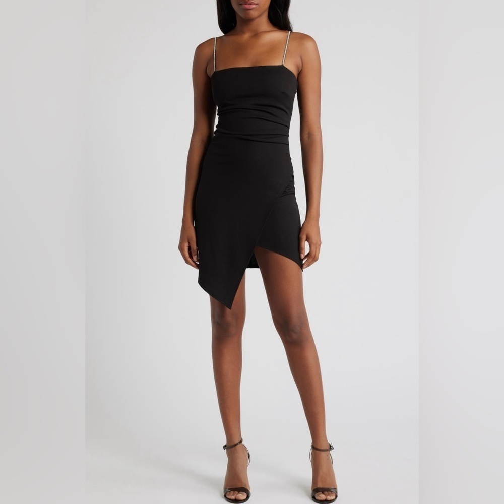 Emerald Sundae Black Velvet Dress NWT